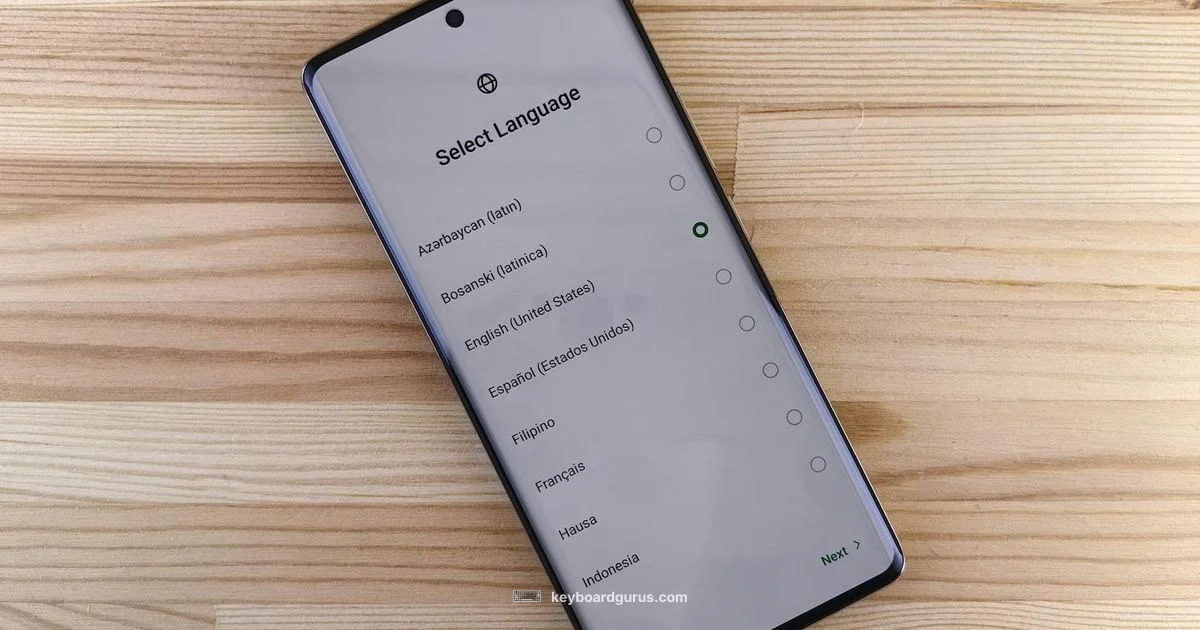 Android Keyboard Setup - Keyboard Gurus