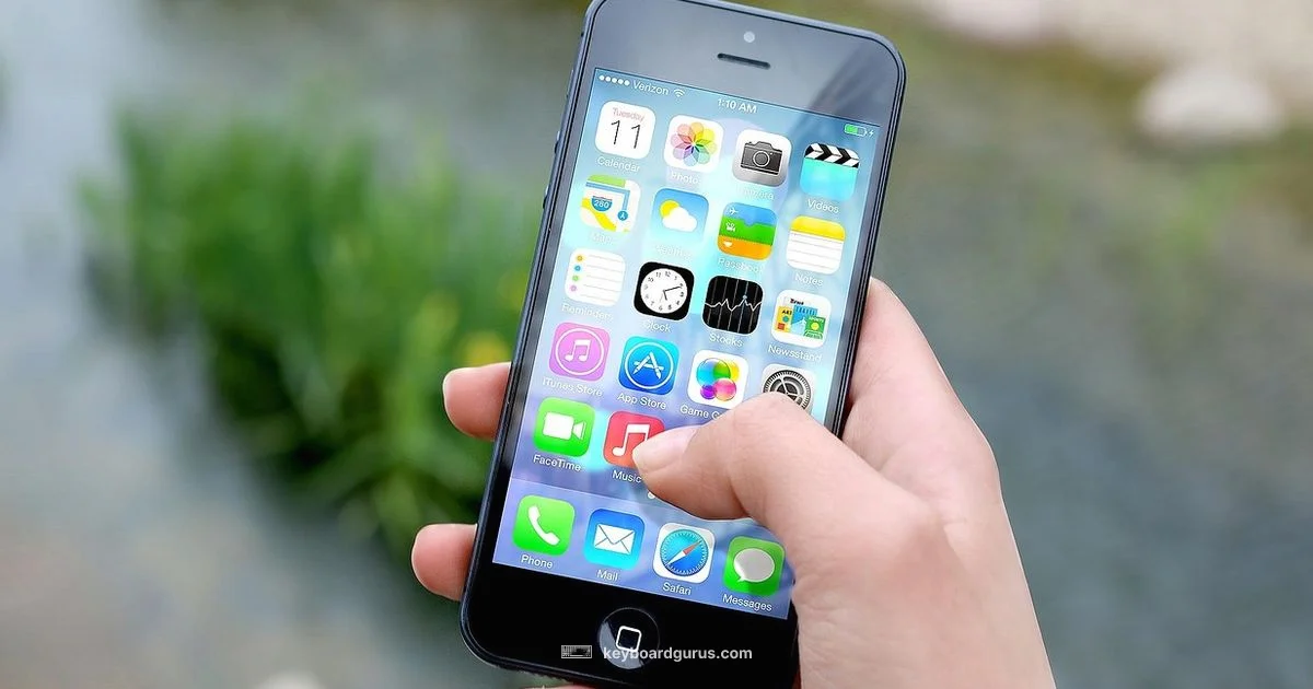 Symbol Keyboard on iPhone - Keyboard Gurus