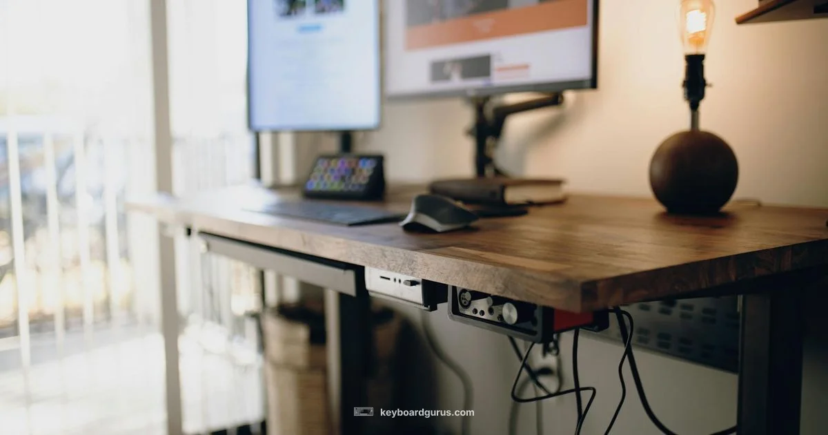 Under Desk Mount Guide - Keyboard Gurus