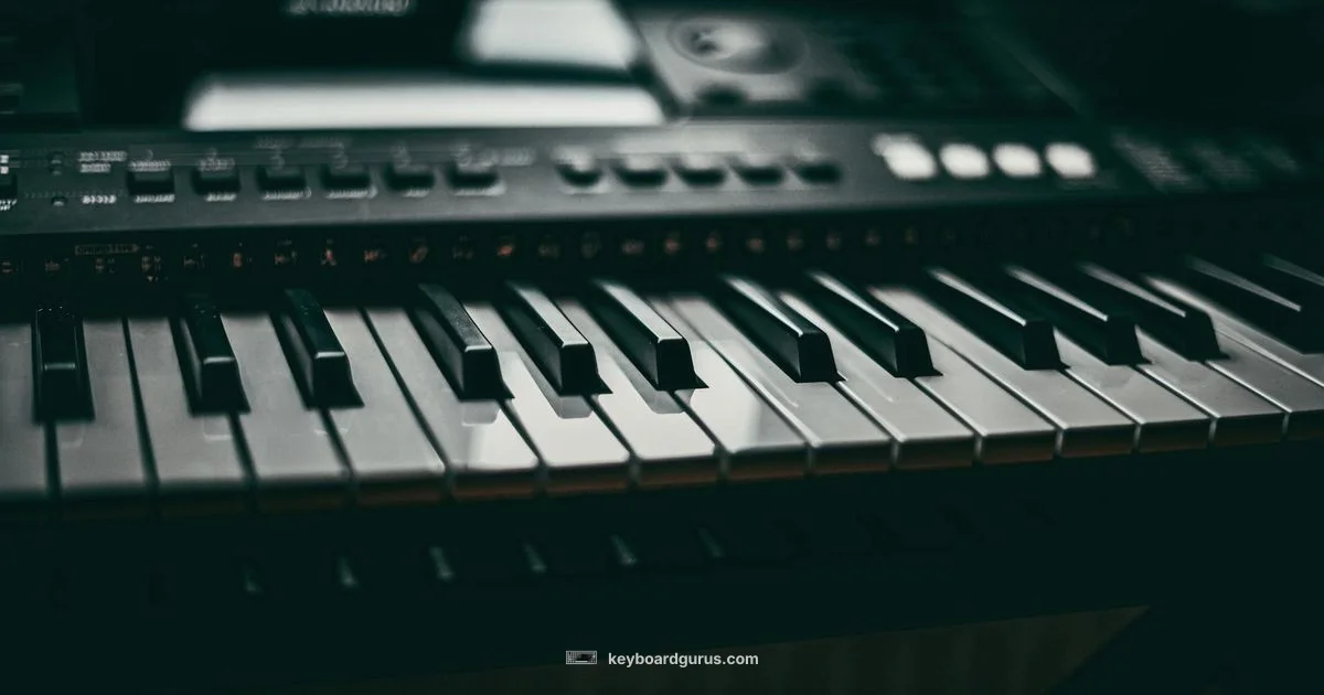 Piano Style Keys - Keyboard Gurus