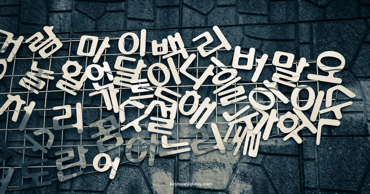 Hangul Typing Basics - Keyboard Gurus