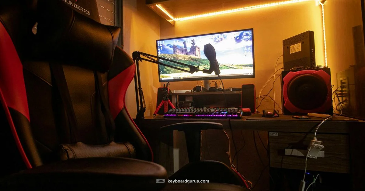 Red Thunder Keyboard - Keyboard Gurus